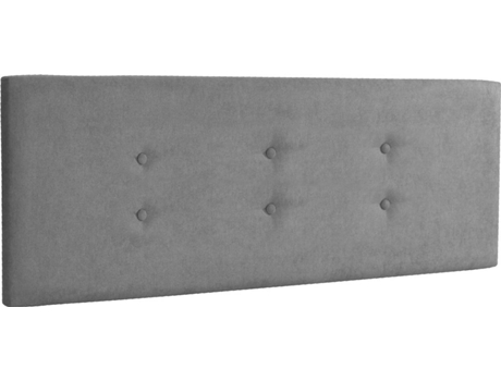 Cabecero DHOME Tapizado (Gris - Tela - 105 x 5 x 50 cm)