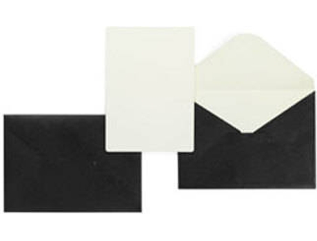 Set de Tarjetas MOLESKINE de Bolsillo 10 Pautados + 10 Cuadriculados