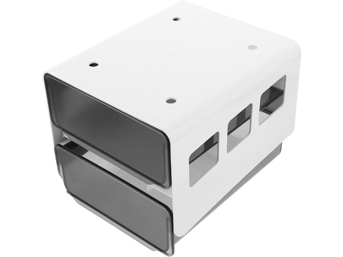 Cajón De Almacenamiento De Plástico Para Oficina, Caja De Almacenamiento Oculta, Cajón De Oficina Con Cinta Adhesiva