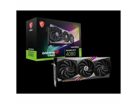 Tarjeta Gráfica MSI Geforce Rtx 4080 Gaming X Trio (16 GB)