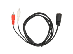 Cable Flexible De 1,5 M (4,9 Pies) Con Conector Din Hembra De 7 Pines A Conector Rca Macho Doble, Adaptador De Audio Plug And Play Para Equipos De Audio.