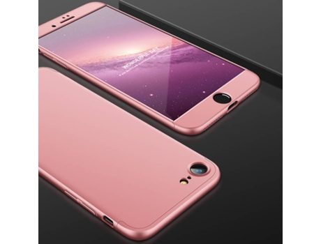 Carcasa Iphone 8 Slim armor 360º (Rosa)