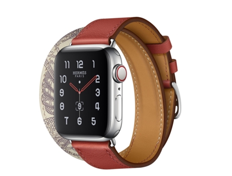 Correa de reloj inteligente para Apple Watch Series 7 45 mm / 6 y SE y 5 y 4 44 mm / 3 y 2 y 1 42 mm Correa de cuero con patrón de pantalla de seda...