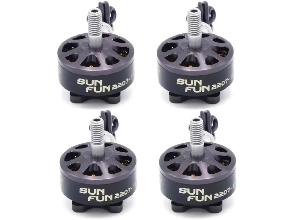 Motor Sin Escobillas 2207 2450kv Para Dron Cuadricóptero Rc, Piezas De Montaje Cw Fliffres Fpv, 4 Piezas