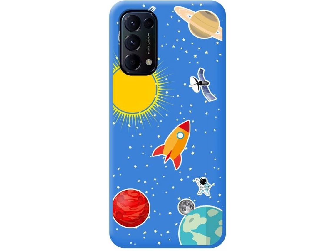 Carcasa Oppo Find X3 Lite 5G TUMUNDOSMARTPHONE Espacio Azul