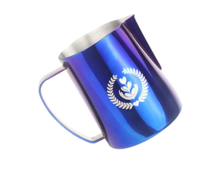Cafeteras Pull Taza de flores Acero inoxidable Leche de acero inoxidable jarra de jarras Jarra de café Café Leche Leche Drolling Jarra de jarra