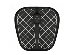 Dan26-almohadilla De Masaje De Pie Eléctrico Estimulador Muscular Mejora Circulación Alivia Dolor Usb 6 Modos 10 Intensidades Negro