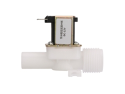 Válvula Solenoide Plástica N/c Normalmente Cerrada 12v Para Dispensador De Agua