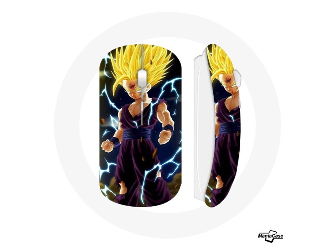 Ratón inalámbrico Dragon Ball Z Super Ssj2 Gohan MANIACASE