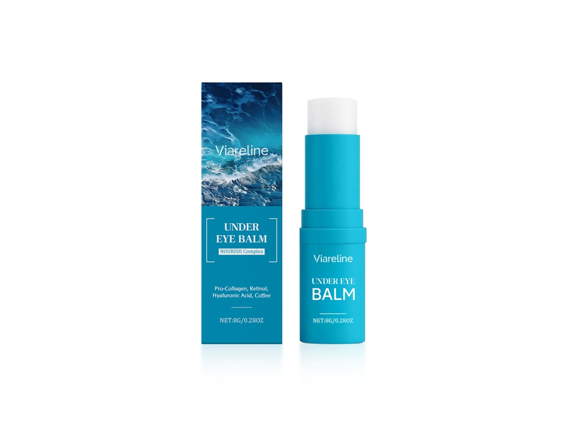 Crema en barra refrescante y calmante para el contorno de ojos cansado.