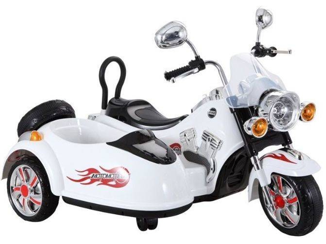 Coche Eléctrico CARS SX138 (Edad Minima: 3 - Blanco)