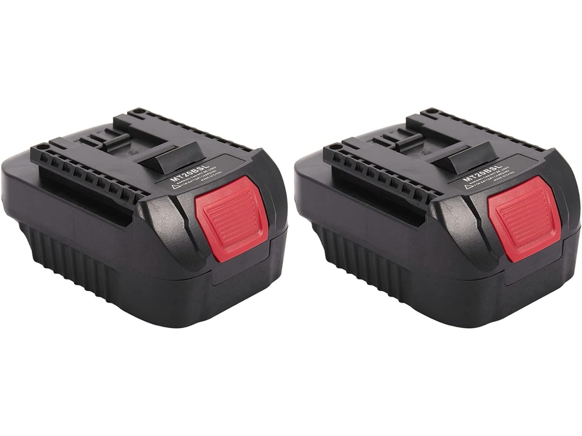 2 Adaptadores Convertidores De Baterías De Iones De Litio Mt20bsl Para Bl1830, Bl1860 Y Bl1850 De 18 V