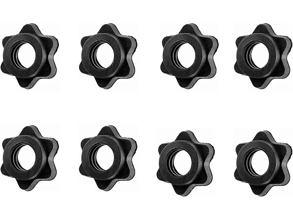 4 piezas de clips de cierre para mancuernas, abrazaderas para mancuernas, clips, anillo de cierre de abrazadera para mancuernas.