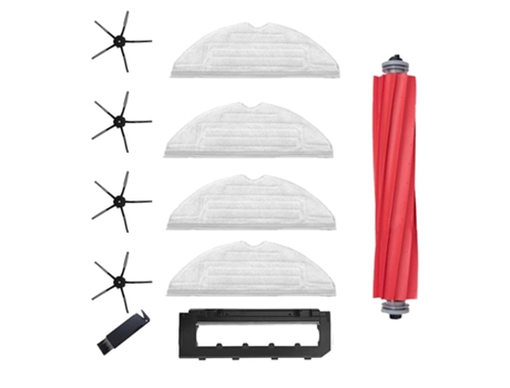 Conjunto para xiaomi roborock q7 peças escova principal escova lateral esfregão capa de pano