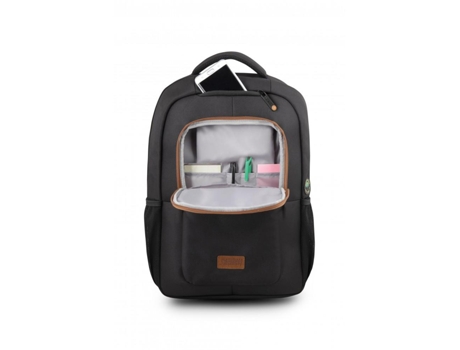 Urban Factory Ecb15Uf Mala para Portáteis 35.6 Cm 14'' Mochila Preto