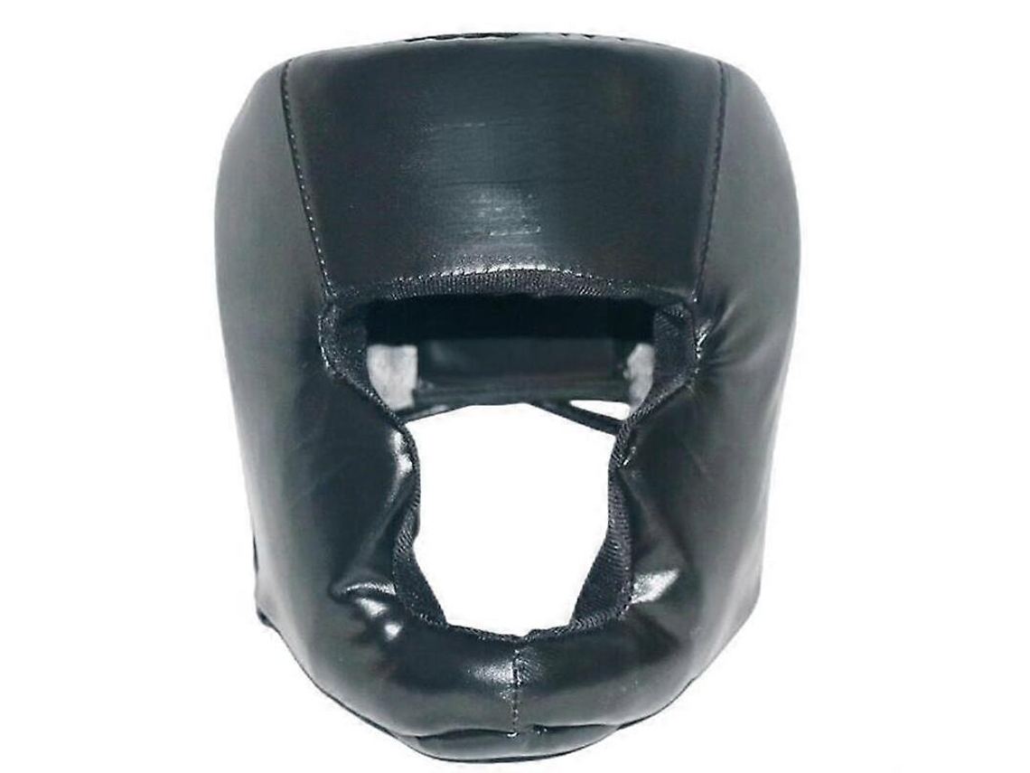 Casco protector de boxeo profesional para entrenamiento de taekwondo, muay thai, cobertura completa de PU, equipo de boxeo para adultos y niños, Trisoinb