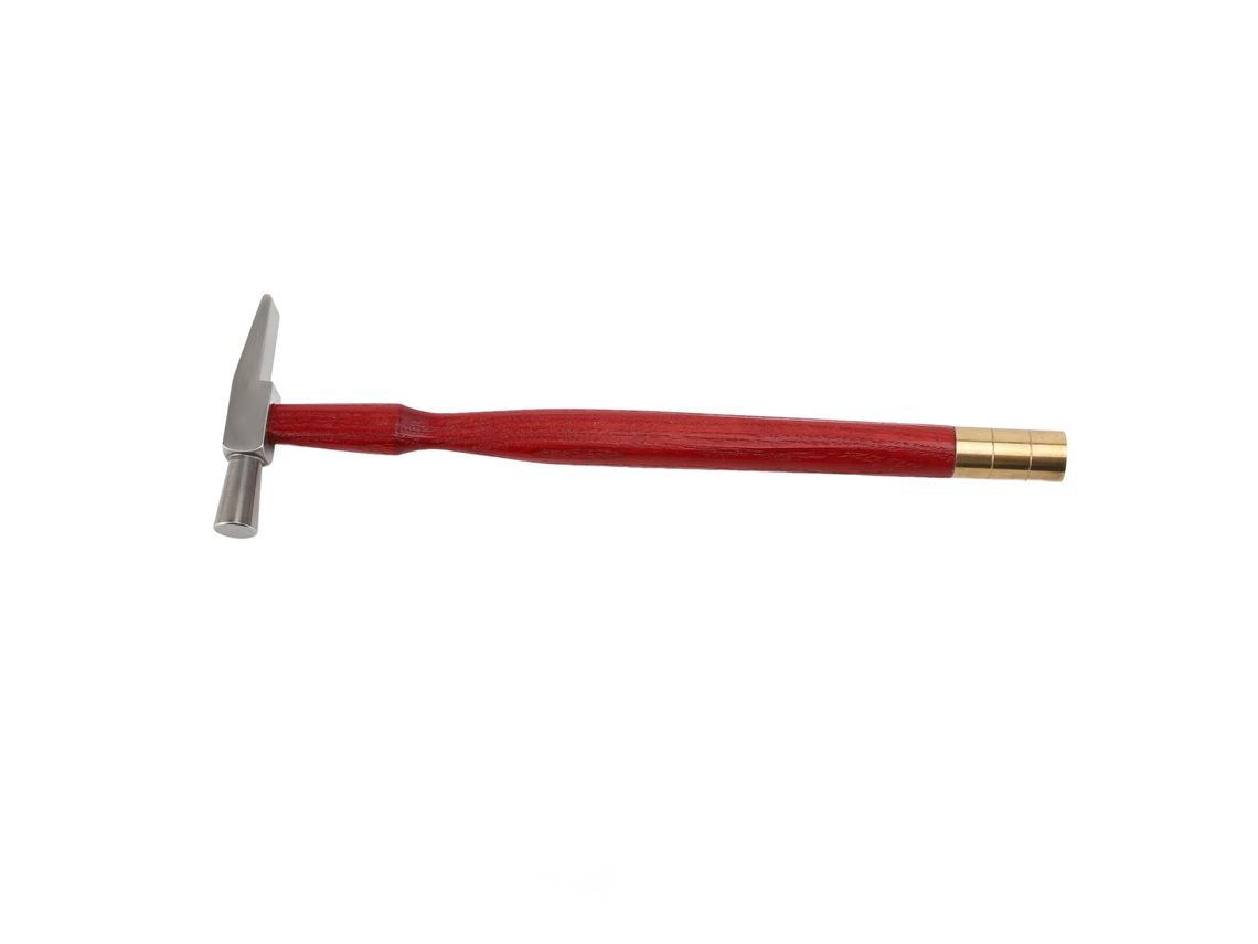 Martillo De Doble Cabeza, Martillo De Joyero Con Mango De Madera Para Orfebrería, Relojería Y Carpintería.