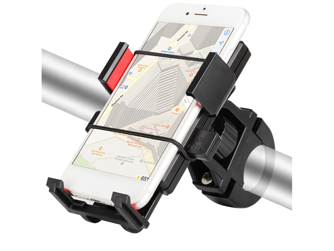 Soporte universal para teléfono móvil para MTB, motocicleta y bicicleta, compatible con teléfonos de 4 a 6,5 pulgadas, soporte para ciclismo.