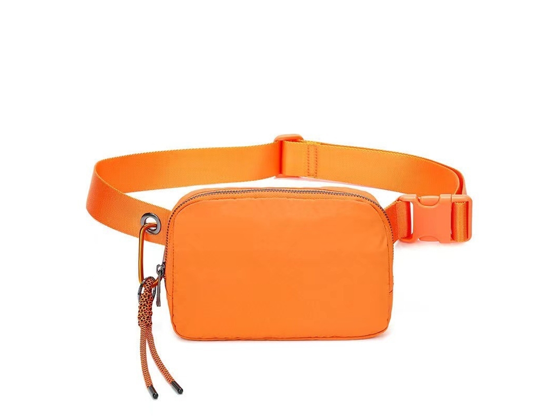 Mini Riñonera Unisex Con Correa Ajustable, Pequeña Riñonera Para Entrenamiento, Correr, Viajar, Senderismo, Naranja CHRUI