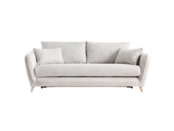 Sofá Convertible Nórdico 3 Plazas Gris Claro Creep MILIBOO