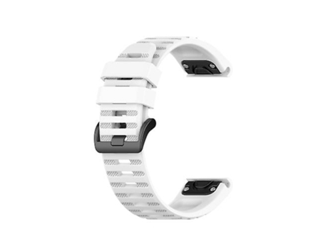 Correa Smartwatch Para Garmin Fenix 6 Pro Gps Correa De Silicona Blanca VENISYMLIS