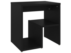 Mesita de Noche Madera Negro (40x30x40cm)