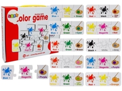 Rompecabezas educativo Inglés Colores 10 Conexiones B.active