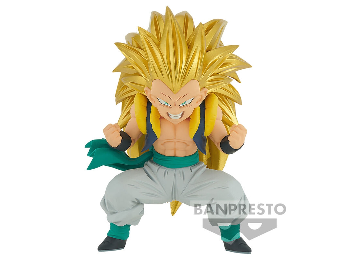 Figura especial XVI de Gotenks de Dragon Ball Z Sangre de los Saiyans 9cm B.active