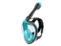 Danu2026-máscara De Snorkel Para Adultos Con Visión Panorámica 180°, Antifugas, Antideslumbrante Y Soporte Para Cámara