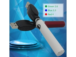 Bolígrafo con batería de larga duración, función de calentamiento rápido, adaptador USB inteligente.