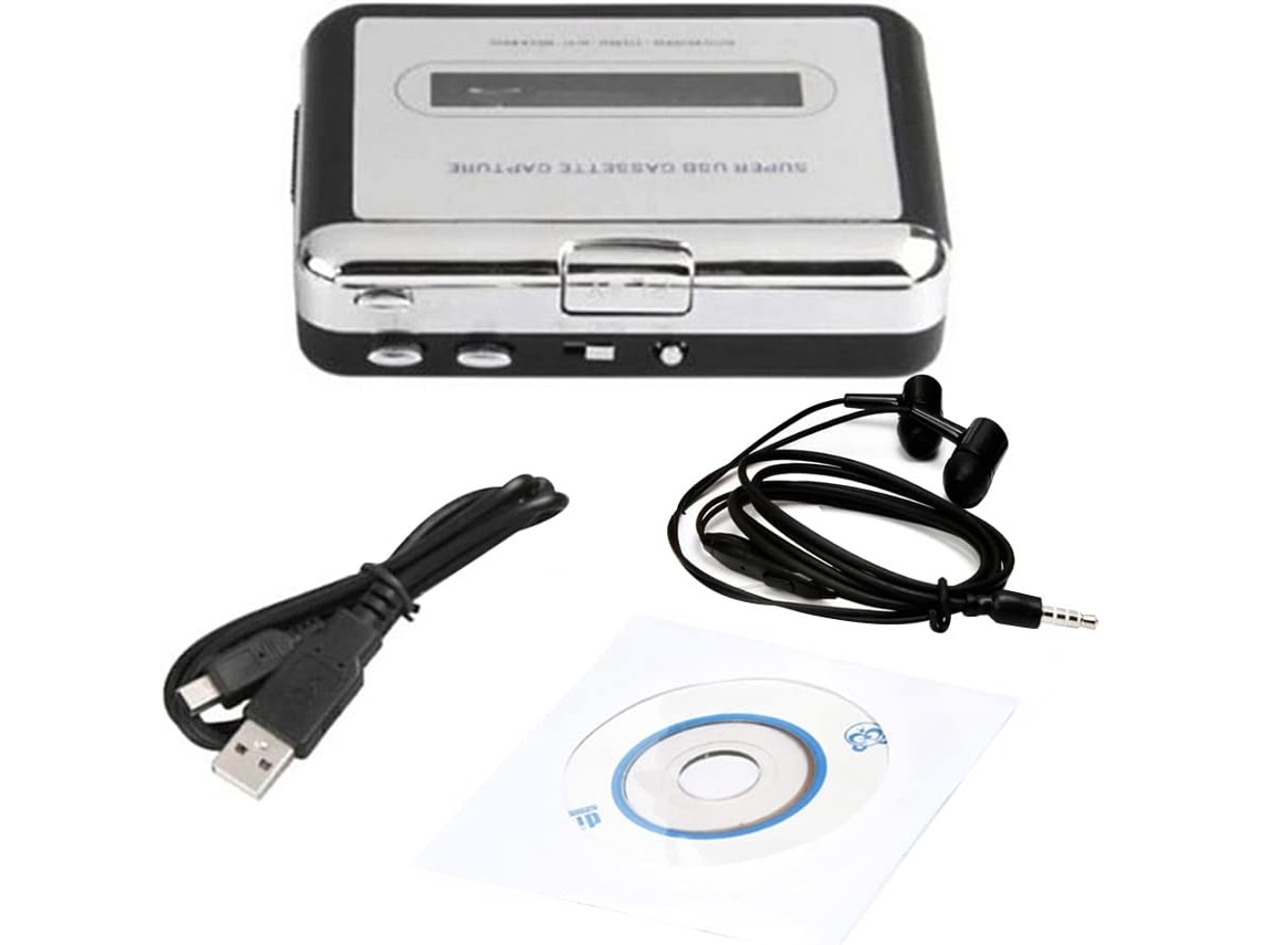 Accesorios De Repuesto Reproductor De Casetes Convertidor Usb A Mp3 Captura De Audio Música