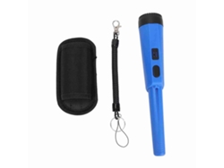 Detector de metales portátil para niños con escaneo cercano y varilla de posicionamiento azul