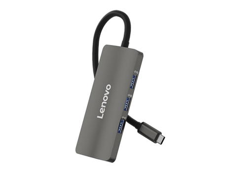 Adaptador LENOVO D620 6In1 Tipo-C a 3Usb3.0 HDMI Tipo-C Rj45 para Huawei Mate40/P50 S20