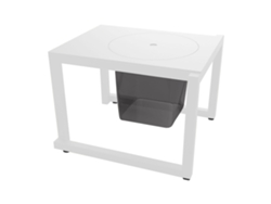 RESOL MILANO Side Table Indoor Outdoor 50x45 White