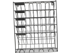 Soporte Para Documentos De Hierro Negro Para Montaje En Pared, Organizador De Pared Para Oficina