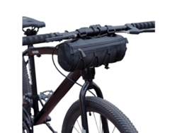 Bolsa para manillar de bicicleta de 2,5 l, impermeable, para accesorios de bicicleta, bolsa frontal para cuadro de bicicleta con cremallera y correa en D Gusshious
