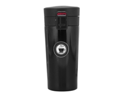 Mali copo Térmico de Aço Inoxidável 500ml com Tampa Saltitante Portátil Fashion para Café Preto