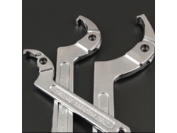 Llave De Gancho Ajustable Multifuncional C Con Cabeza Móvil, Llave De Resortes, 115-170mm (4 1/2-6 7/10in)