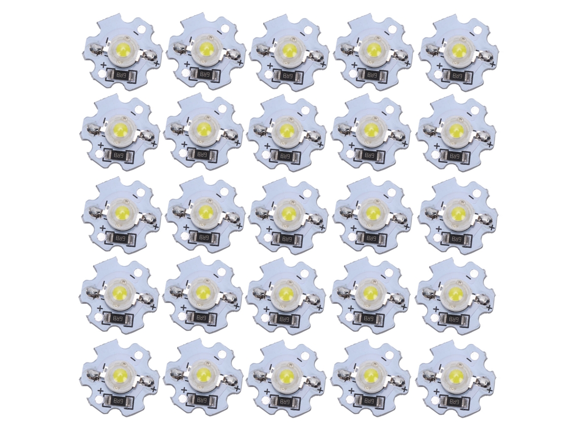 2026-25 Piezas Chips Led 5v 1w 200lm Perlas Lámpara Led 6000‑6500k Blanco Puro Para Accesorios De Iluminación Diy
