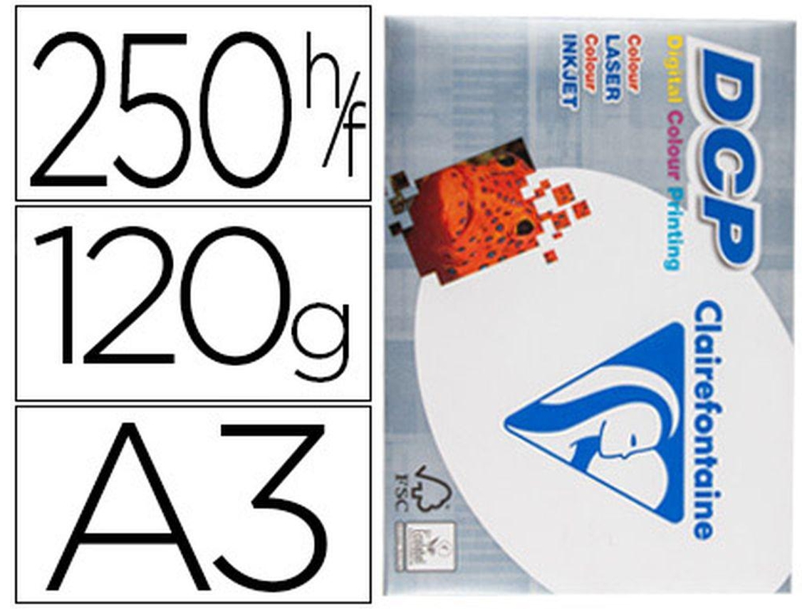 Clairefontaine Din Papel De Fotocopia A3 120 Gramos Paquete De 250 Hojas