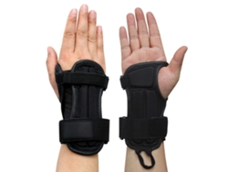 2026-1 Par De Protecciones De Muñeca Ajustables Soporte Para Deportes Deportes De Nieve Patinaje Skate Motociclismo Ciclismo
