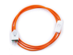 Cable LEDBOX con Interruptor y Enchufe (2 x 075mm - 2m)