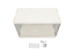 Estuche Transparente Para Minifiguras, Difusor De Polvo, Organizador Coleccionable Para Minifiguras De Acción.
