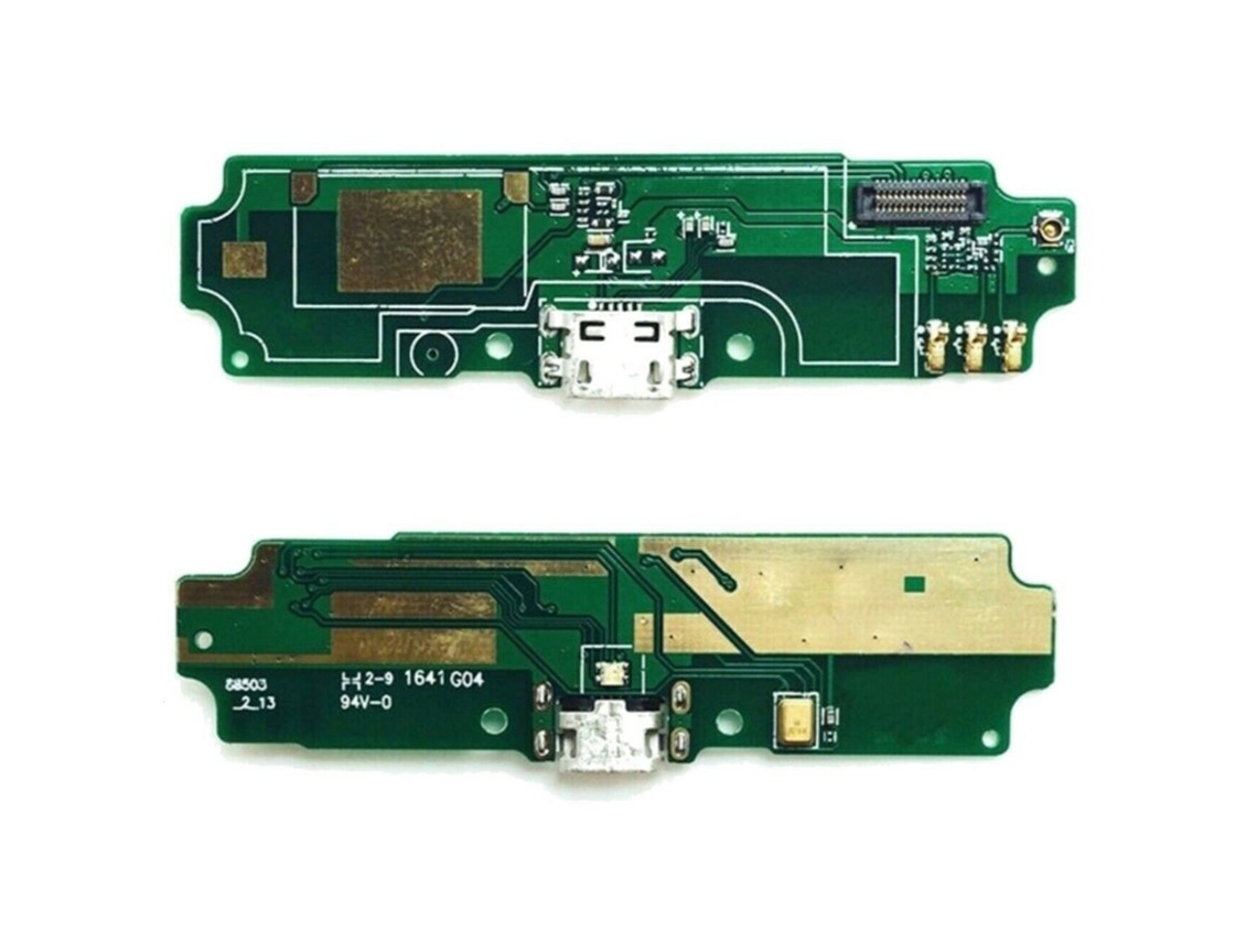 Placa De Carga Para Xiaomi Redmi 4a Conector Micro Usb Antena Microfono Pin
