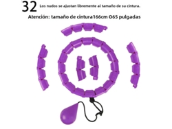 (32 Morado) Cinturón Deportivo Ajustable Para Ayudar A Perder Peso Y Moldear El Cuerpo.