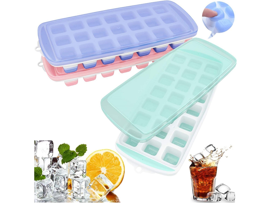 3 Piezas Cubo De Hielo Cubo Cuadrado