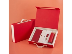 Termo De 450 Ml Con Llavero Y Agenda A5 (rojo)