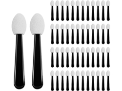 100 Pinceles Desechables Sombra Ojos Esponja, Para Delineador/diy