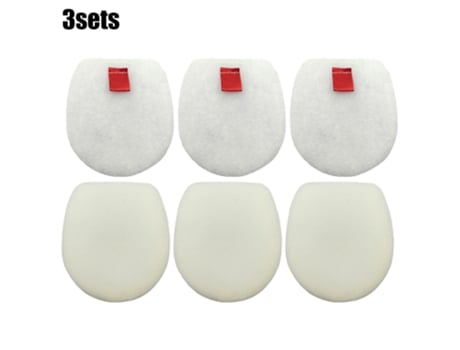 Juego de 3 filtros de esponja para Shark Ic300 Iz251Uk Iz201Uk Iz202Sm Iz201Me Iz102, repuestos de aspiradora, accesorios para el hogar