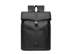 Mochila ligera para portátil de gran capacidad, ideal para desplazamientos diarios (negra) Eifson